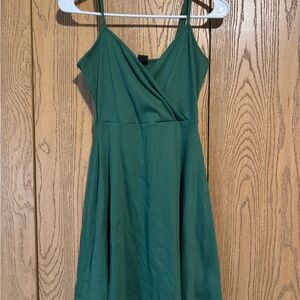 Wild Fable Green Spaghetti Strap Mini Dress